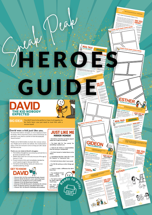 Stickman's Bible Time Starter Pack-Kickstart a faith habit your kids will love—for just $7