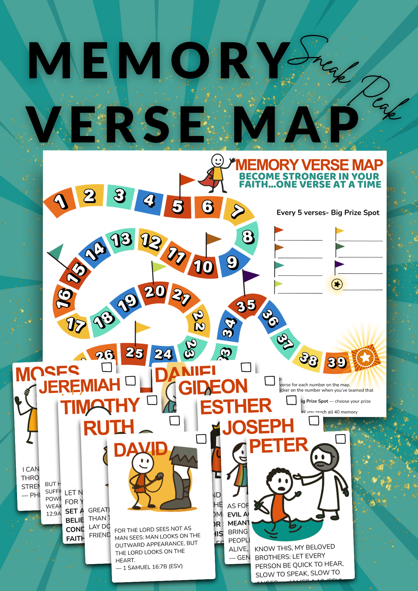 Stickman's Bible Time Starter Pack-Kickstart a faith habit your kids will love—for just $7